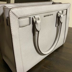 Grey Medium Satchel
